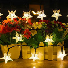 Christmas Light String Pendant Garden Courtyard