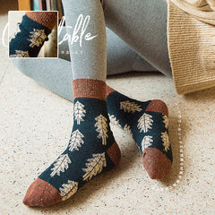 Christmas woolen socks