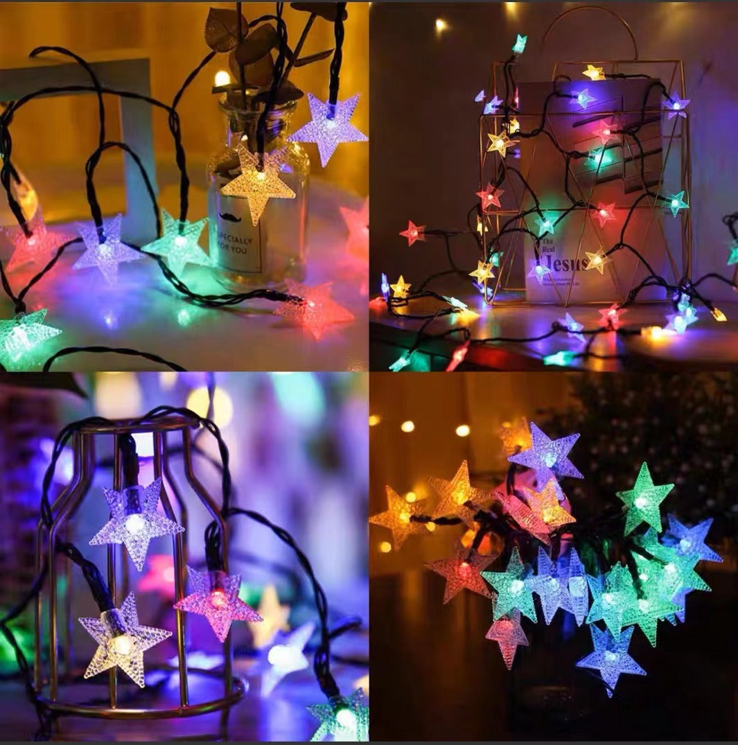 Christmas Light String Pendant Garden Courtyard