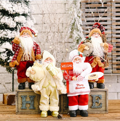 Standing Santa Claus doll