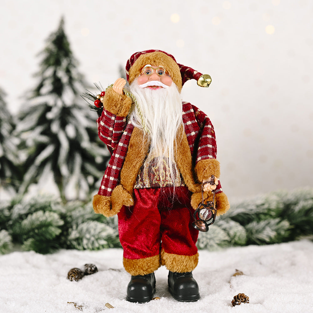 Standing Santa Claus doll