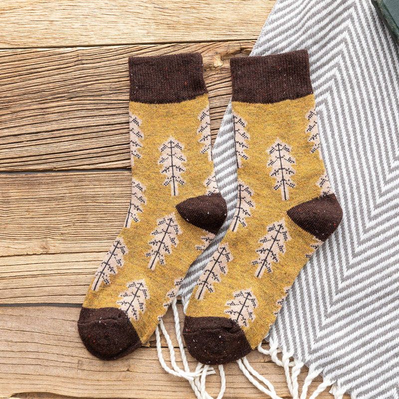 Christmas woolen socks