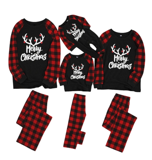 Family matching pajamas set