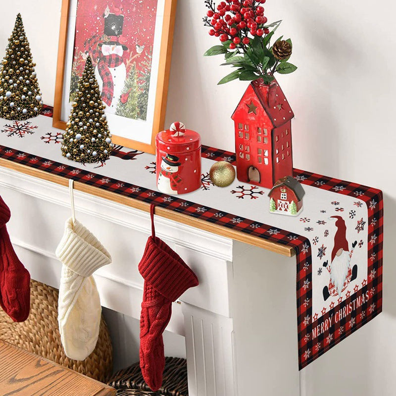 Christmas Home Decoration Table Runner