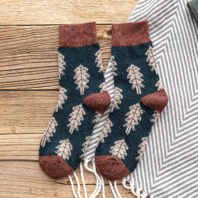 Christmas woolen socks