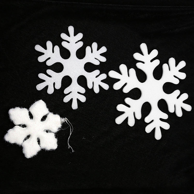 Foam Snowflake Christmas Ornament Pendant