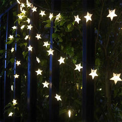 Christmas Light String Pendant Garden Courtyard