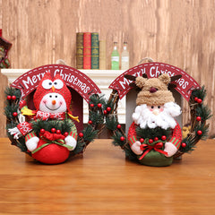 Christmas Ornament Multi-pattern Doll Garland Ornament