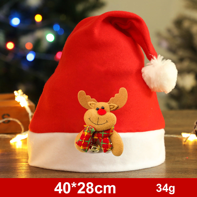 Fashion Snowman ElK Santa Claus Hats Xmas Gift Decoration